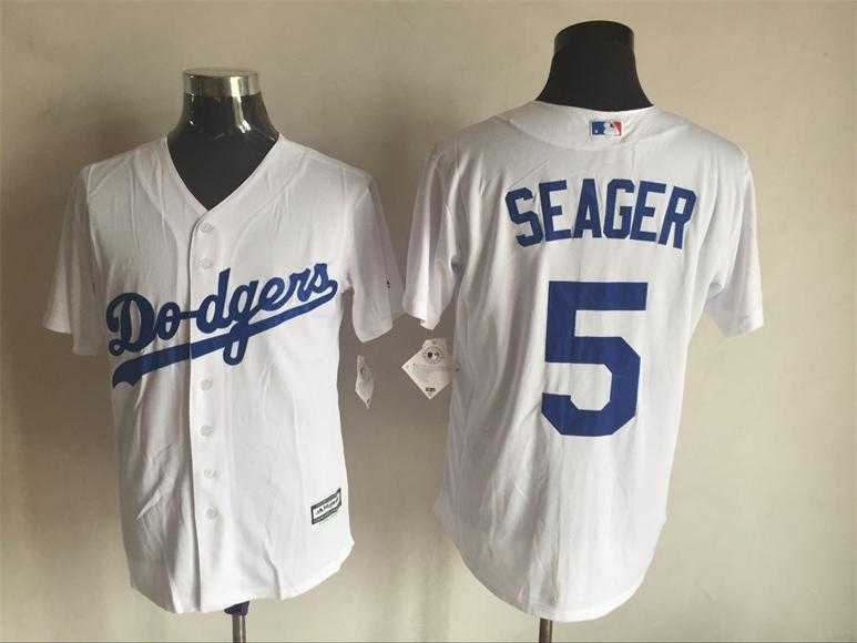 Majestic Los Angeles Dodgers #5 Corey Seager White MLB Stitched Jersey,We sell and wholesale Majestic Los Angeles Dodgers #5 Corey Seager White MLB Stitched Jersey on line form chian!